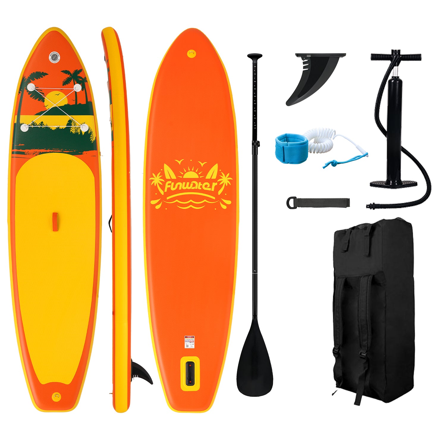 Сапборд Закатная пальма